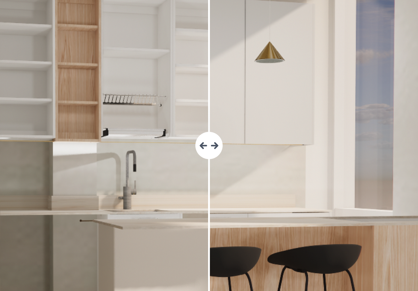 Architectural plan on a monitor